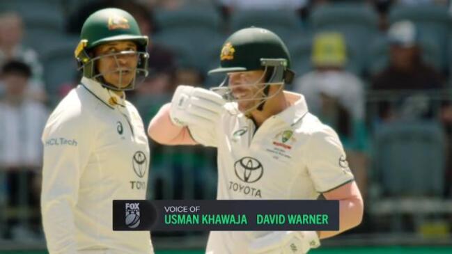 'Yes boy!' Mic'd up: Warner and Khawaja