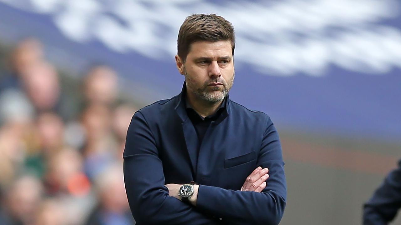 Tottenham Hotspur's coach Mauricio Pochettino is unhappy with his lack of influence on his side’s transfer dealings. (Photo by Daniel LEAL-OLIVAS / AFP)