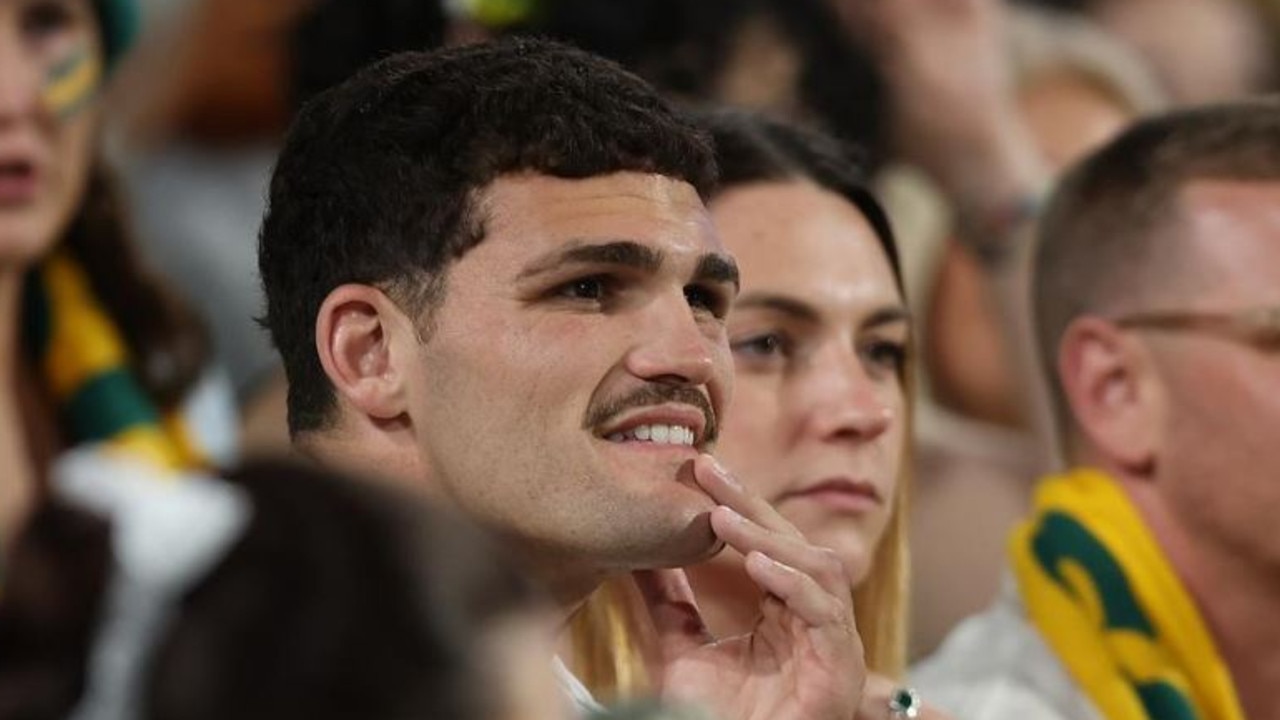 Nathan watches on in the crowd in Perth. (Photo by Paul Kane/Getty Images)