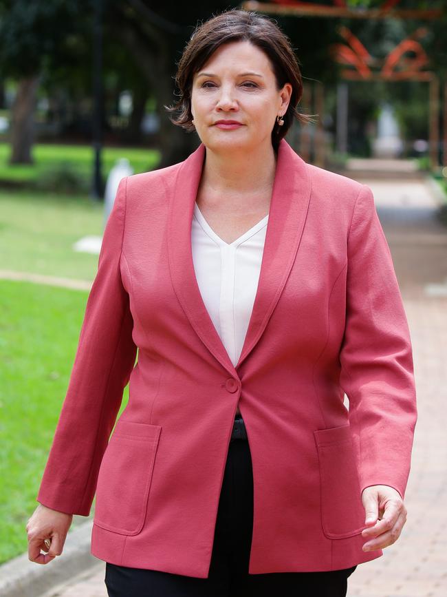 Jodi McKay says she will “take on” the union leaders. Picture: Gaye Gerard