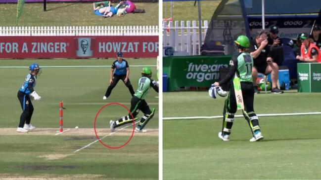 Weird double stumping sparks controversy