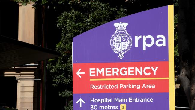 Royal Prince Alfred Hospital (RPA) in Camperdown. Picture: NCA NewsWire / Damian Shaw