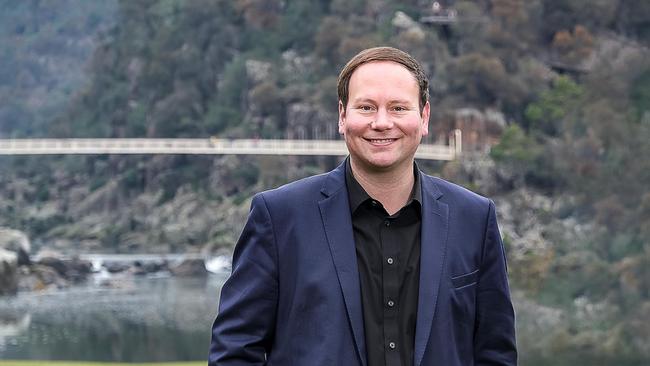 Launceston Councillor Danny Gibson, pictured at the Cataract Gorge in 2022. Picture: Facebook