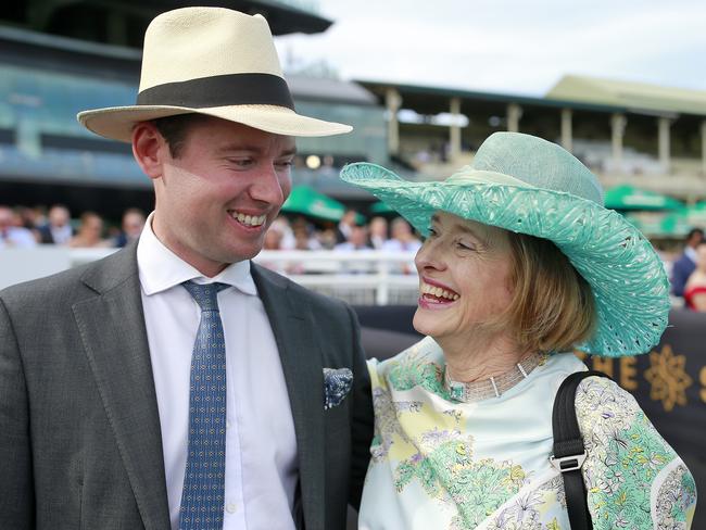 SYDNEY, AUSTRALIA - FEBRUARY 16: Adrian Bott and Gai Waterhouse  look on after winning race 8 with Alassio during Sydney Racing at Royal Randwick Racecourse on February 16, 2019 in Sydney, Australia. (Photo by Mark Evans/Getty Images)