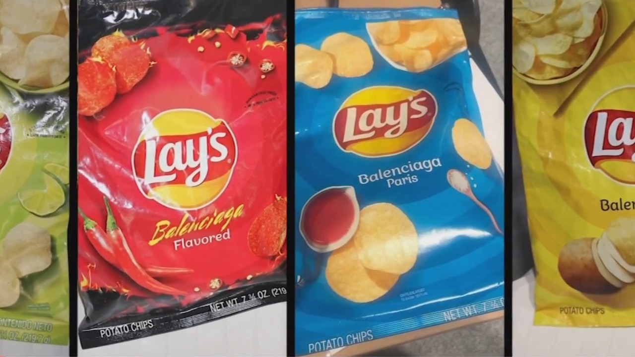 Balenciaga has created a bag that resembles a packet of Lay's