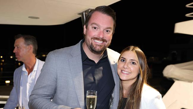 Kevin Elliott and Jane Elliott at the Pacific Airshow Gold Coast launch. Their daughter Goldie was concieved during that visit. Picture, Portia Large, (The Pulse with Portia Large).