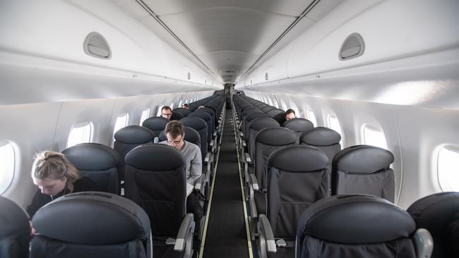 An almost-empty Brish Airways flight. China’s President Xi Jinping boasts that his style of government is superior to that of the West; You can imagine him asking: where is your freedom now?