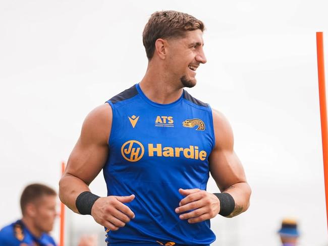 Parramatta Eels' Zac Lomax. Pic: Eels Instagram