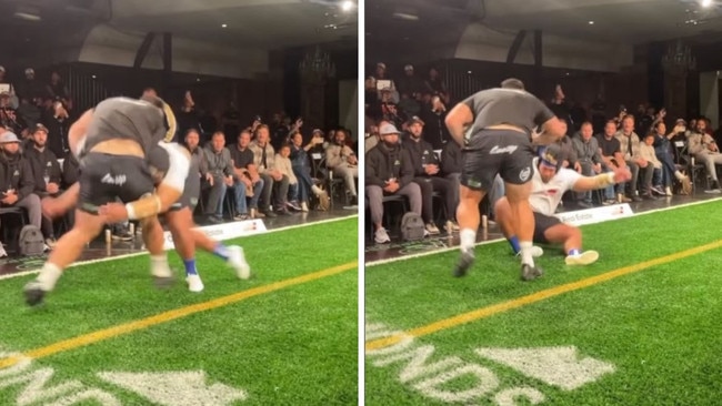 Run It Straight produces some brutal knockout collisions. Photo: Instagram.