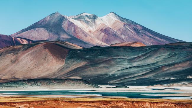 Laguna Tuyajto at the Atacama Desert, Chile.