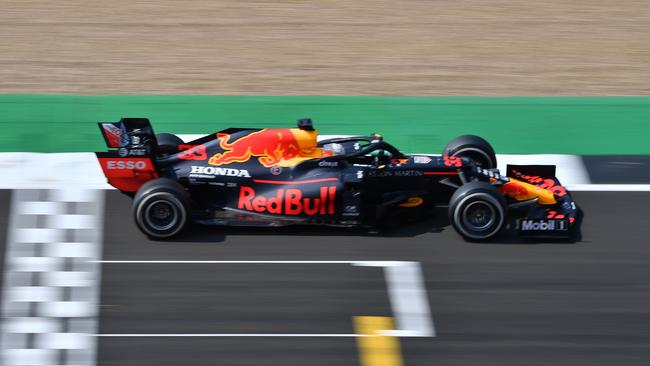 Red Bull's Max Verstappen at the British Grand Prix. Picture: AFP