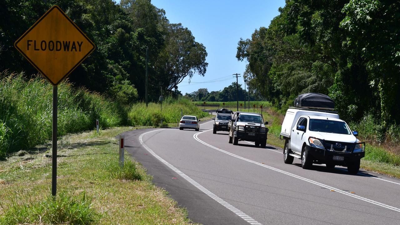 The southern side of the notorious accident- and flood-prone Gairloch S-bends on the Bruce Highway between Ingham and Cardwell. Picture: Cameron Bates