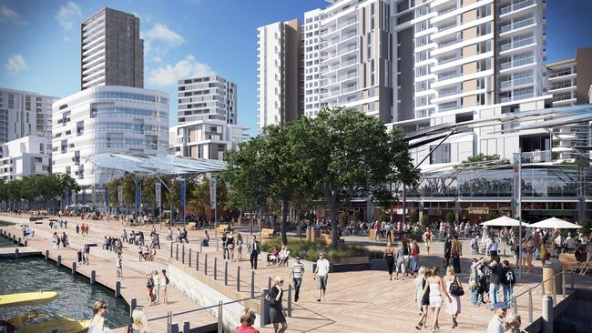 The Bays Market District, based around the Sydney Fish Markets, could be the site of more than 2,000 apartments in high-rise blocks.