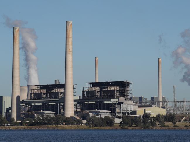 The key issues in the Upper Hunter By-Election are coal and jobs. Pictured is the Liddell coal fired power station that is due to be closed next year. Steam from the nearby Bayswater Power Station can be seen coming from the cooling towers in the background. Picture: David Swift