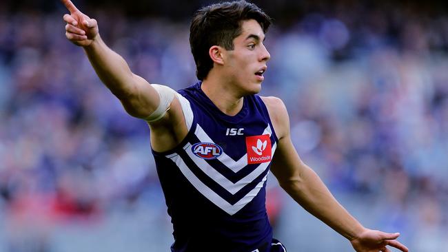 Adam Cerra was a standout for the Dockers in his first year. Picture: Getty Images