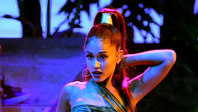 Grande had just finished her concert when the blast occurred. Picture: Getty