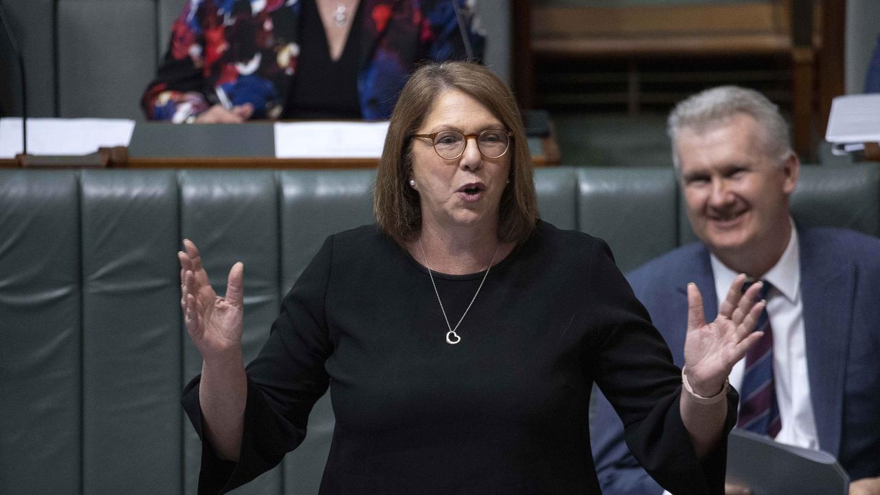 Transport Minister Catherine King during Question Time in the House of Representatives. Picture: Gary Ramage