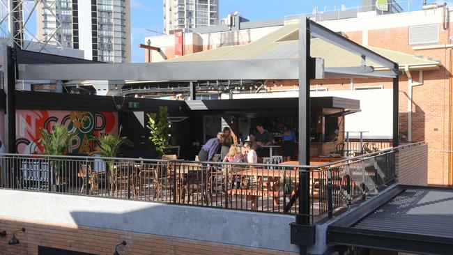 Mr PP's Rooftop Bar on Nerang Street has been bringing a different crowd to Southport. Picture Mike Batterham