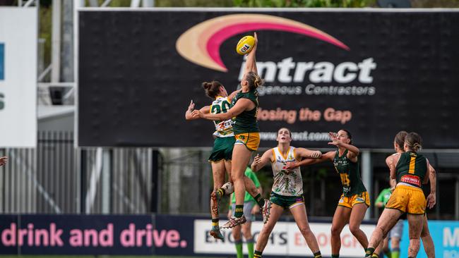 2023-24 NTFL Women's Grand Final between PINT and St Mary's. Picture: Pema Tamang Pakhrin