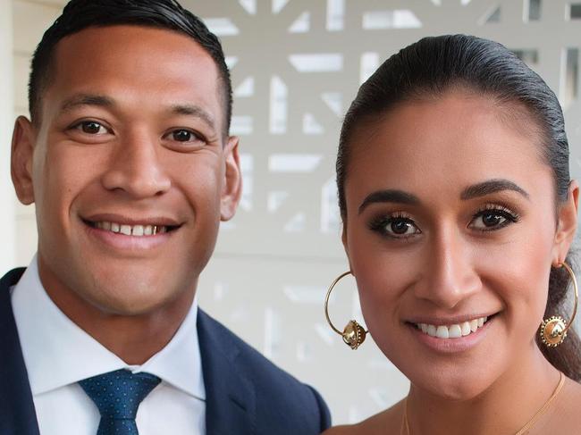 Folau reveals he and wife Maria pray and read scriptures every morning.