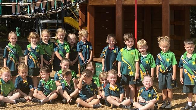 Clontarf Beach State School preps of 2024. Picture: Supplied