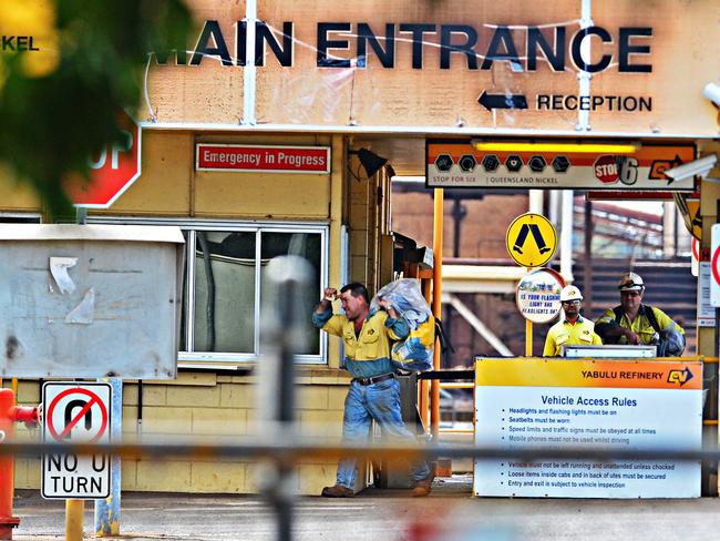 About 550 Queensland Nickel workers have been out of the job since in limbo since last month. Picture: Zak Simmonds