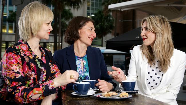 Gladys, Rita and Mary are a close-knit family. Picture: Jonathan Ng