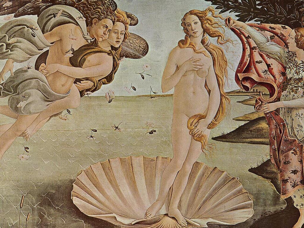 Venus, goddess of Love - paintings art illustrations mythology