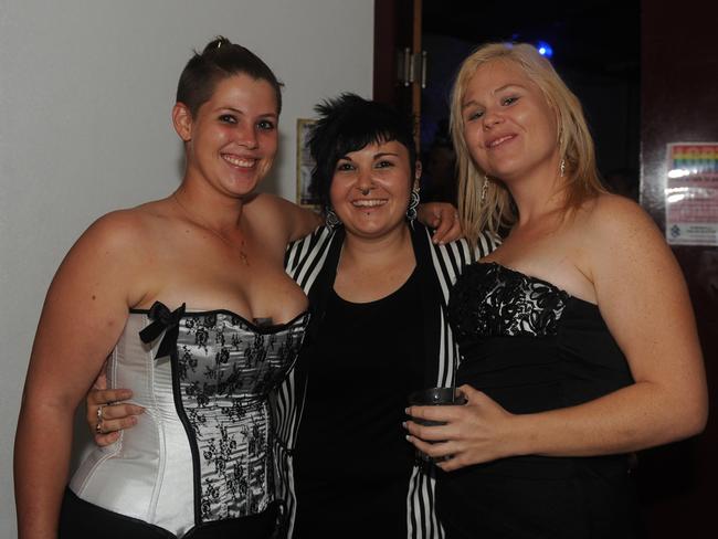 SAVVY Belinda Elliman, Courtney Bezzina and Stacey Murray at the 2014 Queens Ball held at the Sovereign Hotel Picture Bryan Lynch