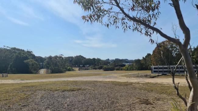 The proposed site for a new $1.48 million Rural Fire Service shed is currently unused. Picture: Harris Environmental