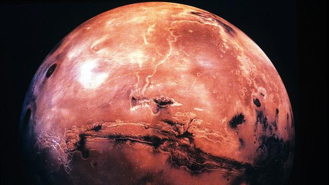 A view of the planet Mars. Picture: NASA