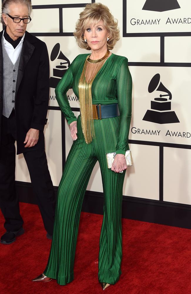 Jane Fonda attends The 57th Annual GRAMMY Awards