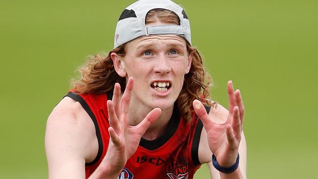 Mason Fletcher, son of Essendon great Dustin Fletcher, is training with the Bombers. Picture: Getty Images