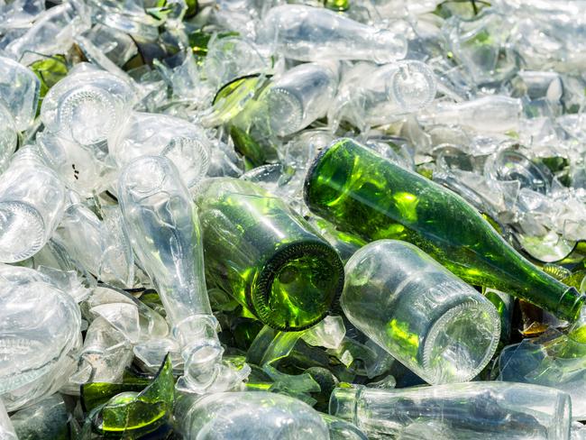 Glass recycling / glass bottles file image by iStock.