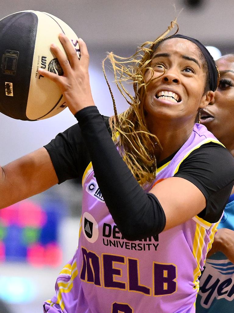 Jordin Canada worked hard for everything she got — and she got plenty for the Boomers. Picture: Getty Images