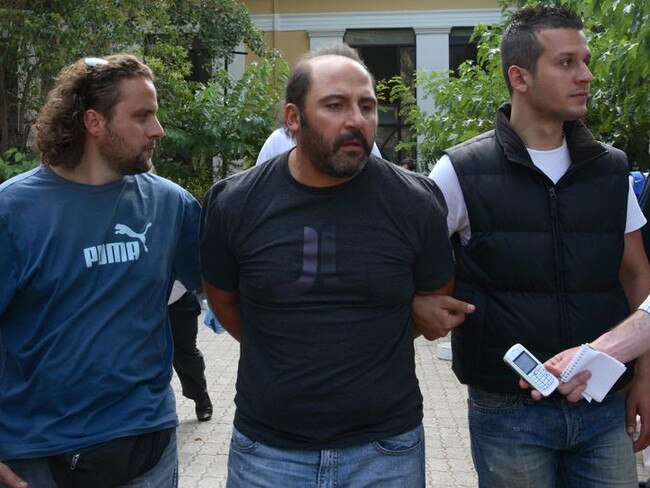  Tony Mokbel coming out of the trial in Greece in 2007.