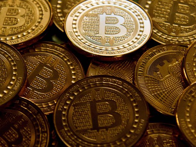 Central banks around the world are watching bitcoin’s success closely but want to create a system that is less prone to money laundering and has more oversight. Picture: AFP/Karen Bleier