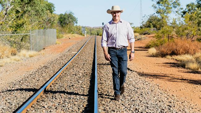 Traeger MP Robbie Katter has been pushing for better rail freight for years.