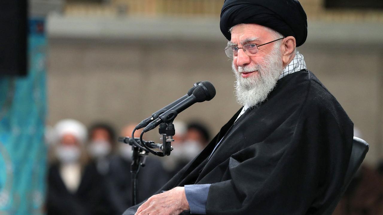 Iran’s Supreme Leader Ayatollah Ali Khamenei. Picture: AFP