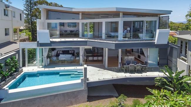 This mansion at 3 Natasha Avenue, Noosa Heads, is for sale.