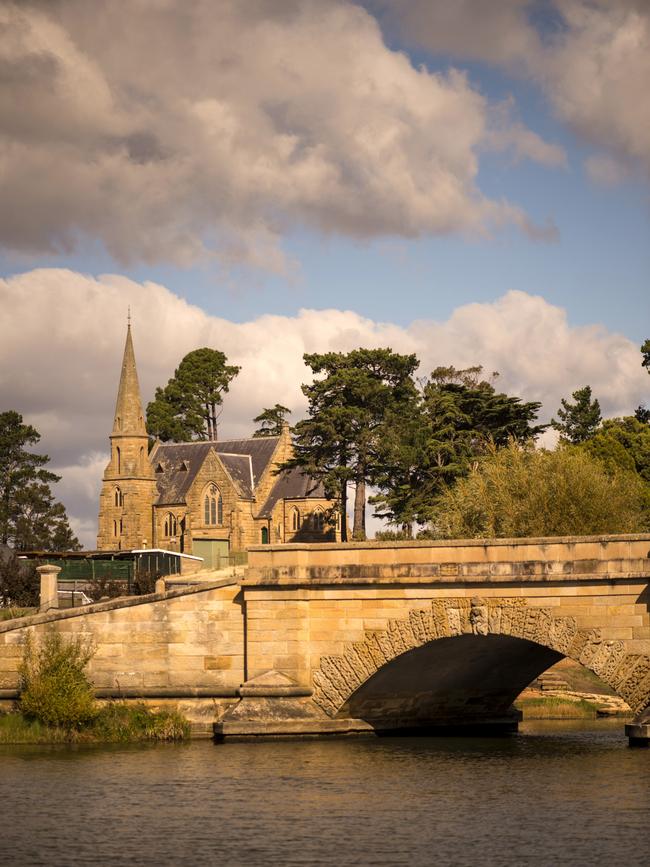 The convict-built bridge in Ross. Picture: Tourism Tasmania