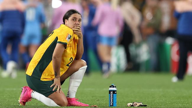 It is the second ACL injury Kerr has suffered, and looks set to derail her entire 2024. Picture: Getty