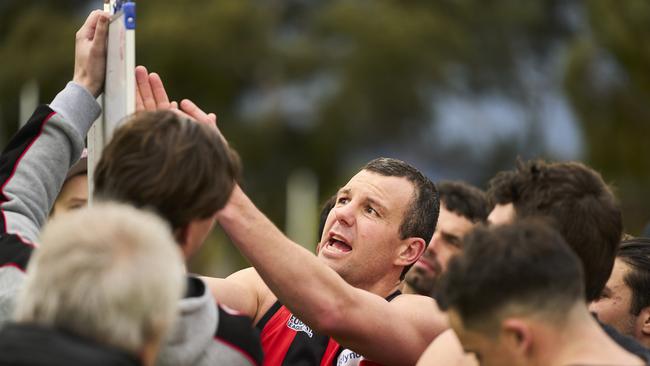 Rostrevor Old Collegians veteran Nick Murphy was again a star in 2022. Picture: Matt Loxton