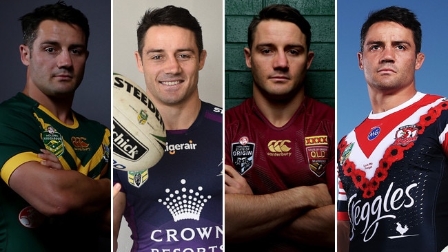 Cooper Cronk has enjoyed a glittering NRL career with the Kangaroos, Storm, Maroons and Roosters.