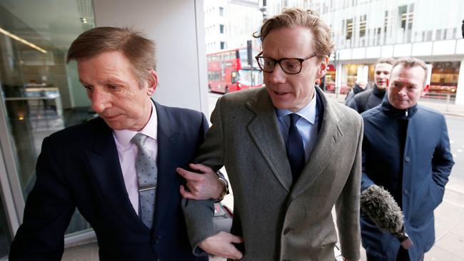 Cambridge Analytica chief executive Alexander Nix in London in March. Picture: Reuters