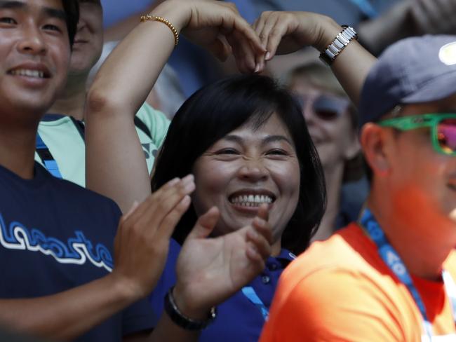 Kim Young-mi, mother of South Korea's Chung Hyeon