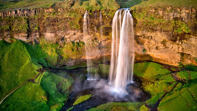 First on our itinerary the following day was Seljalandsfoss waterfall. 