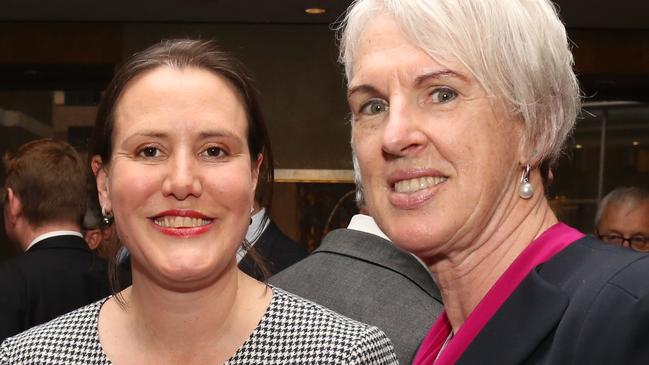 Kelly O'Dwyer and Diane Smith Gander. Picture: James Croucher