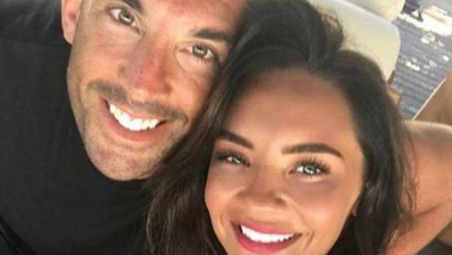 Hot new couple, Braith Anasta and Rachael Lee spotted on holidays in Bali. Picture: Instagram