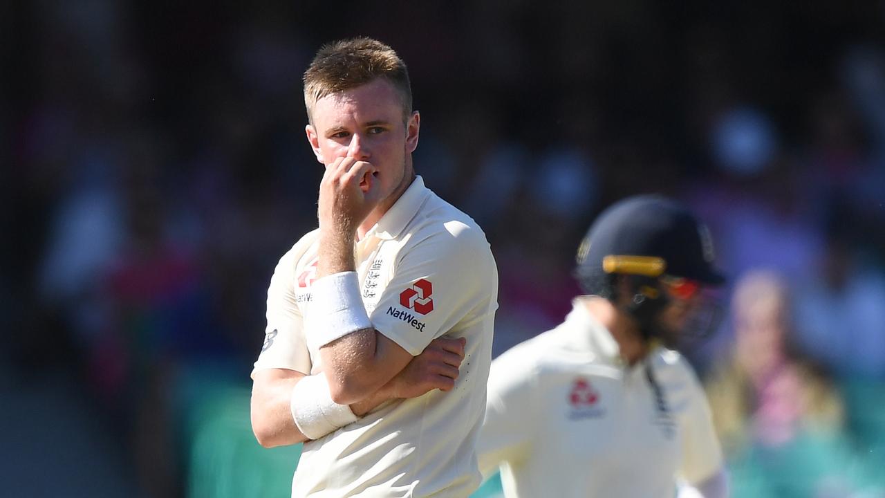 England's Mason Crane made his debut four years ago against Australia and has not played since. Photo: AAP